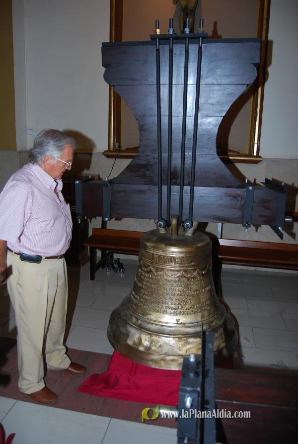 Finaliza la restauración de las campanas de la iglesia de la localidad