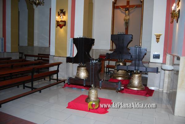 Finaliza la restauración de las campanas de la iglesia de la localidad