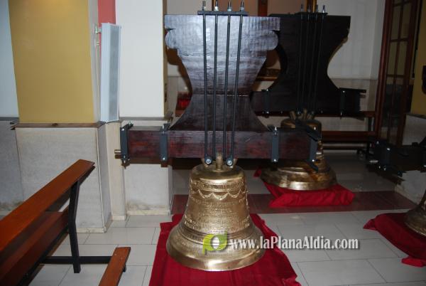 Finaliza la restauración de las campanas de la iglesia de la localidad