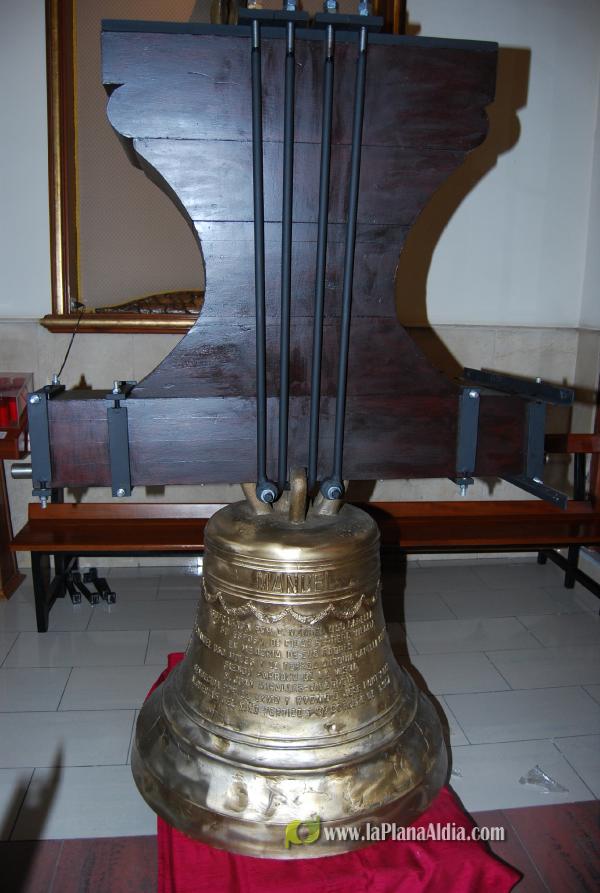 Finaliza la restauración de las campanas de la iglesia de la localidad