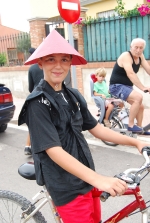 �?xito de convocatoria en la marcha ciclista organizada en el barrio de San Ramón