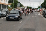 �?xito de convocatoria en la marcha ciclista organizada en el barrio de San Ramón