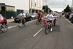 �?xito de convocatoria en la marcha ciclista organizada en el barrio de San Ramón