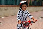 �?xito de convocatoria en la marcha ciclista organizada en el barrio de San Ramón