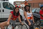 �?xito de convocatoria en la marcha ciclista organizada en el barrio de San Ramón