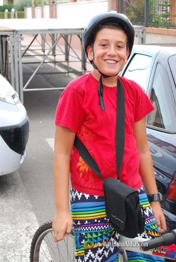 �?xito de convocatoria en la marcha ciclista organizada en el barrio de San Ramón