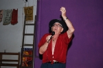 Los disfraces copan la noche festiva.