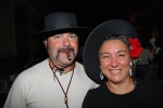 Los disfraces copan la noche festiva.