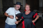 Los disfraces copan la noche festiva.