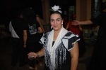 Los disfraces copan la noche festiva.