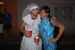 Los disfraces copan la noche festiva.