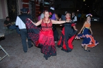 Los disfraces copan la noche festiva.