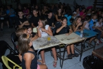 Los disfraces copan la noche festiva.