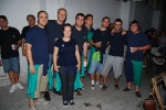 Los disfraces copan la noche festiva.