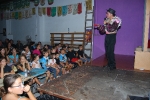 Los disfraces copan la noche festiva.