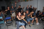 Los disfraces copan la noche festiva.