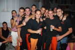Los disfraces copan la noche festiva.