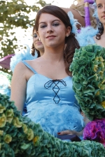 Tripulantes de las carrozas.