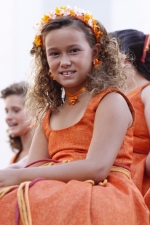 Tripulantes de las carrozas.