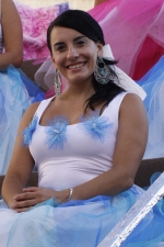 Tripulantes de las carrozas.