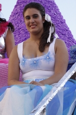 Tripulantes de las carrozas.