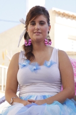 Tripulantes de las carrozas.