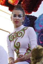 Tripulantes de las carrozas.