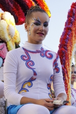 Tripulantes de las carrozas.