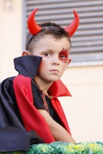 Tripulantes de las carrozas.