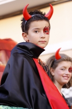 Tripulantes de las carrozas.