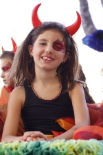 Tripulantes de las carrozas.