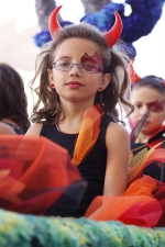 Tripulantes de las carrozas.