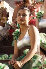 Tripulantes de las carrozas.