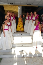 Desfile Reinas falleras y Cortes de Honor