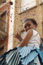 El Barri València logra el primer premio en las carrozas de la Batalla de Flors