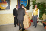 Burriana se vistió de gala para la cena homenaje a la reina fallera.
