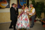 Burriana se vistió de gala para la cena homenaje a la reina fallera.