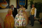 Burriana se vistió de gala para la cena homenaje a la reina fallera.