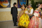 Burriana se vistió de gala para la cena homenaje a la reina fallera.