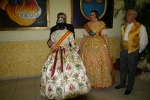 Burriana se vistió de gala para la cena homenaje a la reina fallera.