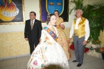 Burriana se vistió de gala para la cena homenaje a la reina fallera.