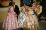 Burriana se vistió de gala para la cena homenaje a la reina fallera.