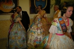 Burriana se vistió de gala para la cena homenaje a la reina fallera.
