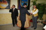 Burriana se vistió de gala para la cena homenaje a la reina fallera.