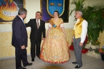 Burriana se vistió de gala para la cena homenaje a la reina fallera.