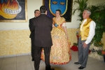 Burriana se vistió de gala para la cena homenaje a la reina fallera.