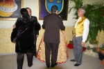 Burriana se vistió de gala para la cena homenaje a la reina fallera.