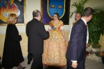 Burriana se vistió de gala para la cena homenaje a la reina fallera.