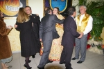 Burriana se vistió de gala para la cena homenaje a la reina fallera.