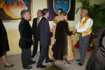 Burriana se vistió de gala para la cena homenaje a la reina fallera.